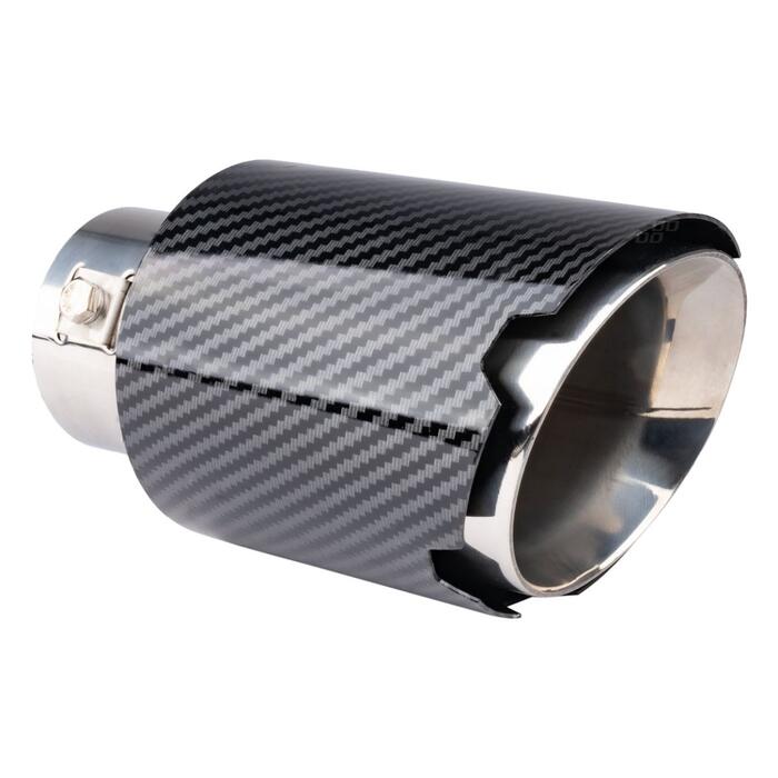 Auto izpūtēja uzlika stainless steel carbon AMIO-04065 (04065)