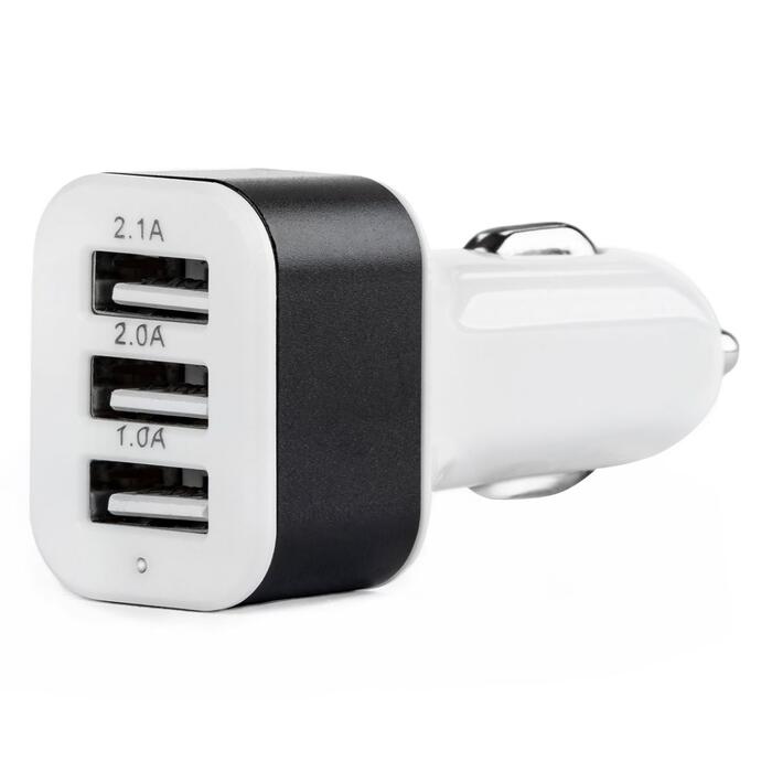 AMiO Telefona lādētājs 3xUSB white PCH-03