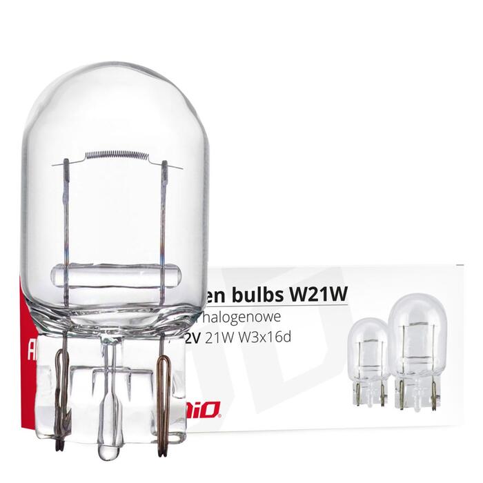 AMiO Halogen spuldze T20 W21W W3x16d