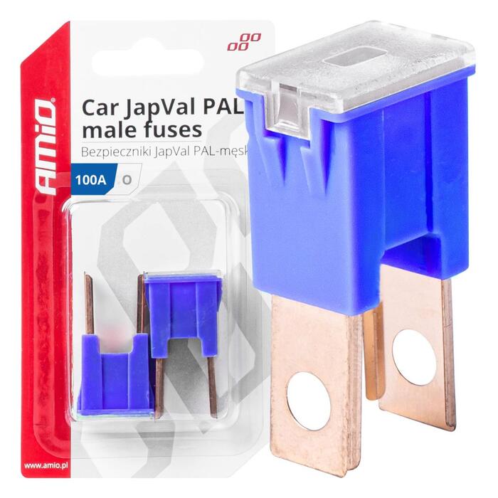 Drošinātājs Car JapVal PAL O male fuses 100A AMIO-03403 (03403)