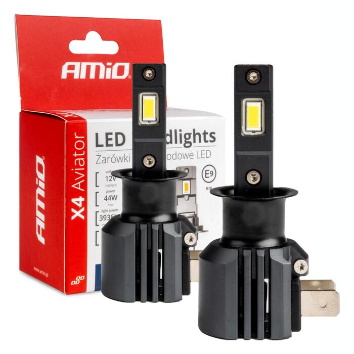 LED Headlights X4-series AVIATOR H3 6500K