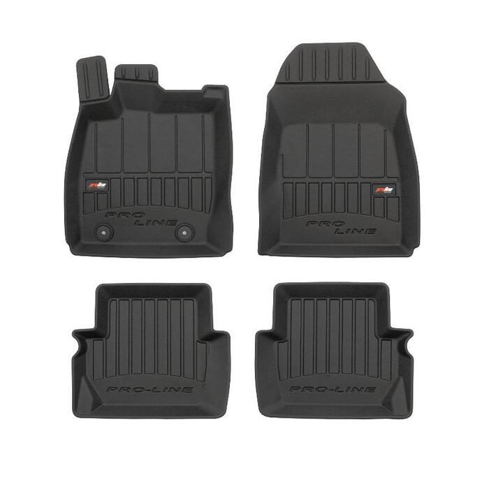 Gumijas paklāju komplekts 3D FROGUM FORD FIESTA MK VI 2008-2017 (09-3D407565)