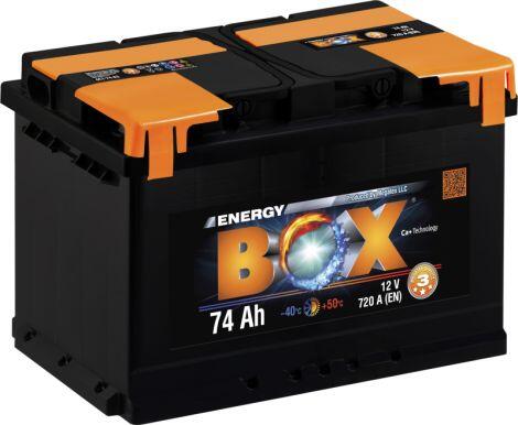 Auto akumulators 12V/74AH/720A EN ENERGY BOX