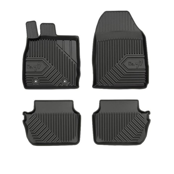Gumijas paklāju komplekts FORD FIESTA MK VI 2008-2017 (09-77407565)