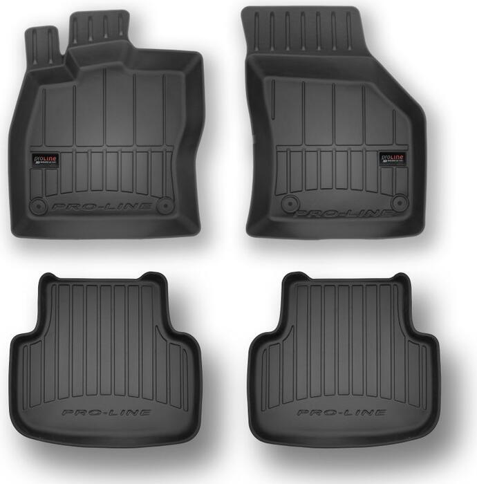 Gumijas paklāju komplekts 3D FROGUM SKODA