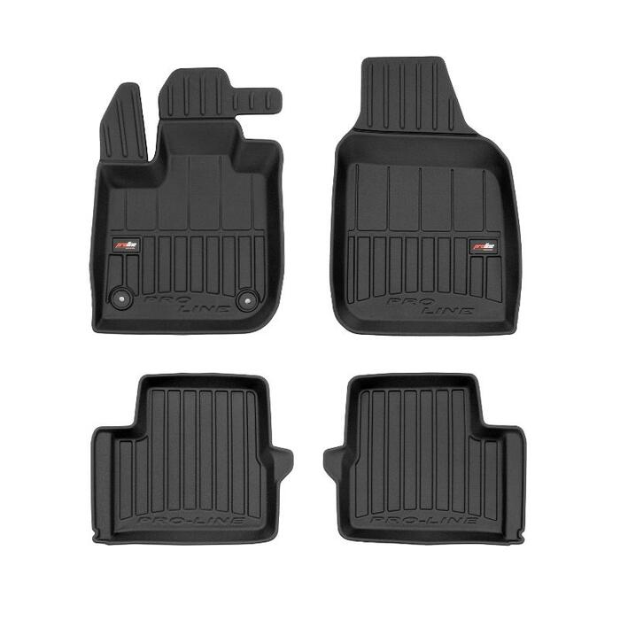 Gumijas paklāju komplekts 3D FROGUM FIAT