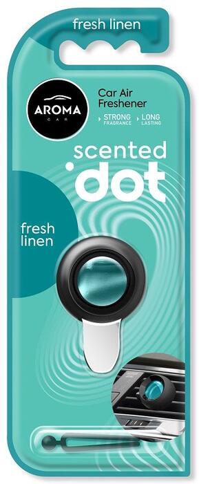 Auto gaisa atsvaidzinātājs Car air freshener AROMA CAR Membrana DOT Fresh Linen (A12043)