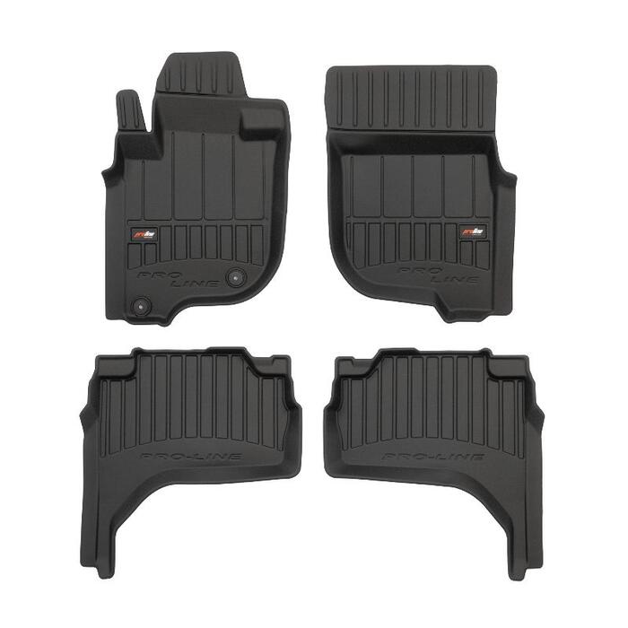 Gumijas paklāju komplekts 3D FROGUM MITSUBISHI L200 no 2019-... (09-3D409347)