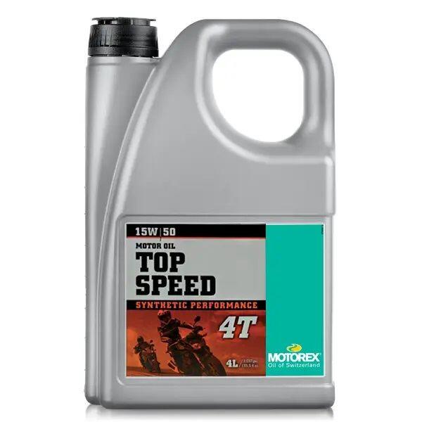 Motoreļļa Motorex Top Speed 4T 15W50