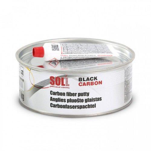 SOLL CARBON BLACK Oglekļa špaktele 1kg