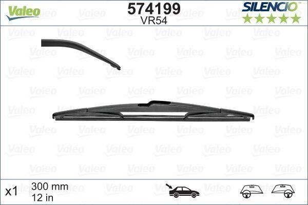 Logu slotiņa S574199 Valeo Silencio BMW
