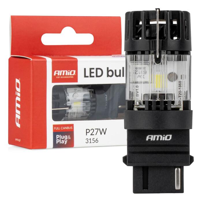 LED bulb LumiTec 3156 P27W 12V