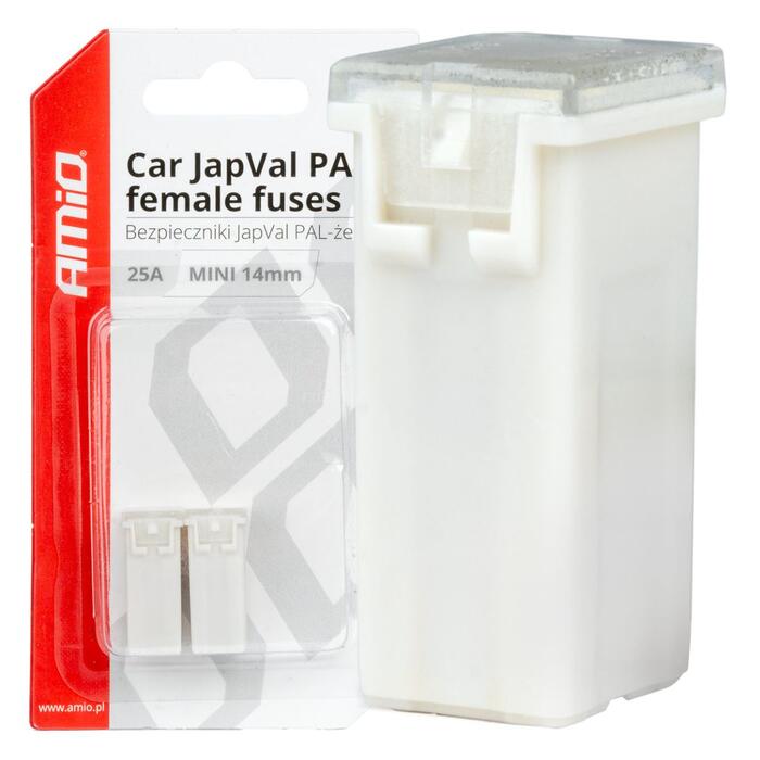 Drošinātājs Car JapVal PAL Female fuses 25A AMIO-03436 (03436)