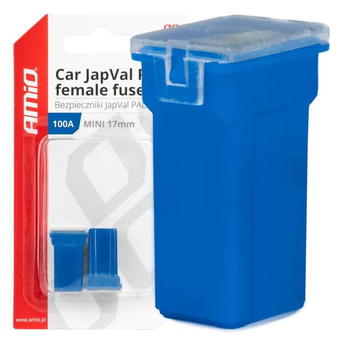 Drošinātājs Car JapVal PAL Female fuses 100A AMIO-03450 (03450)