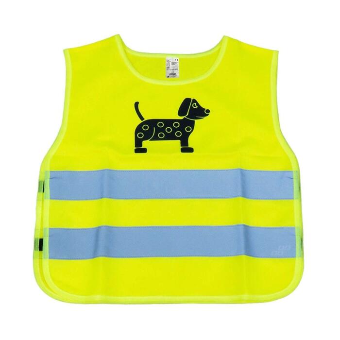 Safety vest for kids yellow with