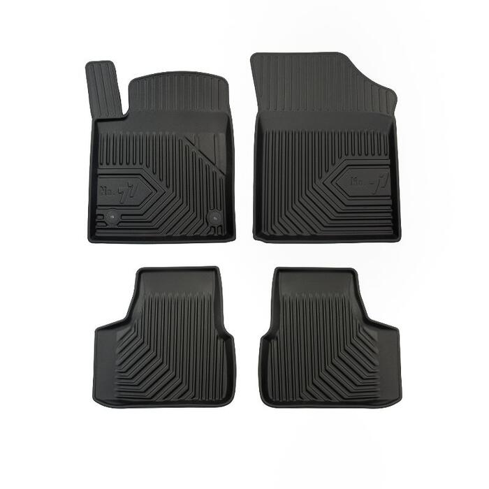 Gumijas paklāju komplekts SEAT MII 2011.-2019.; SKODA CITIGO 2011.-2019.; VW UP! NO 2011.-... (09-77407176)