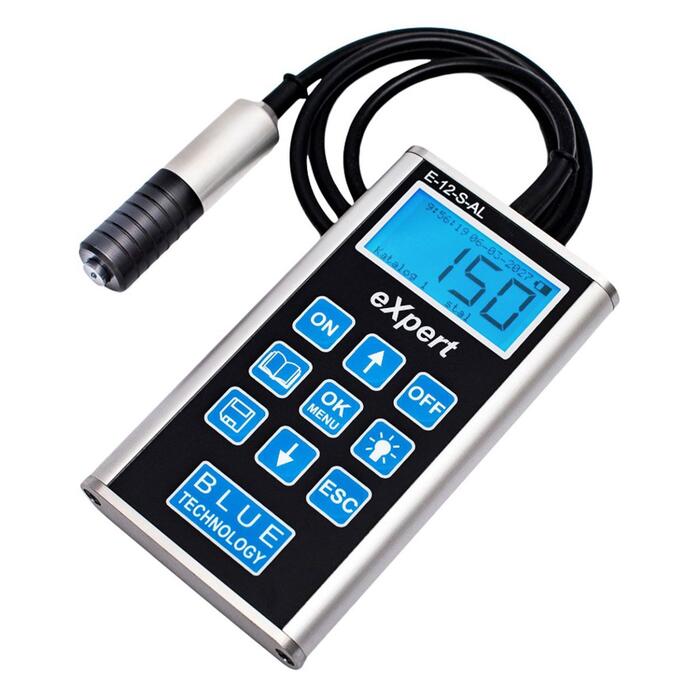 Krāsas un lakas biezuma mērītājs Varnish meter E-12-S-AL (E-12-S-AL)