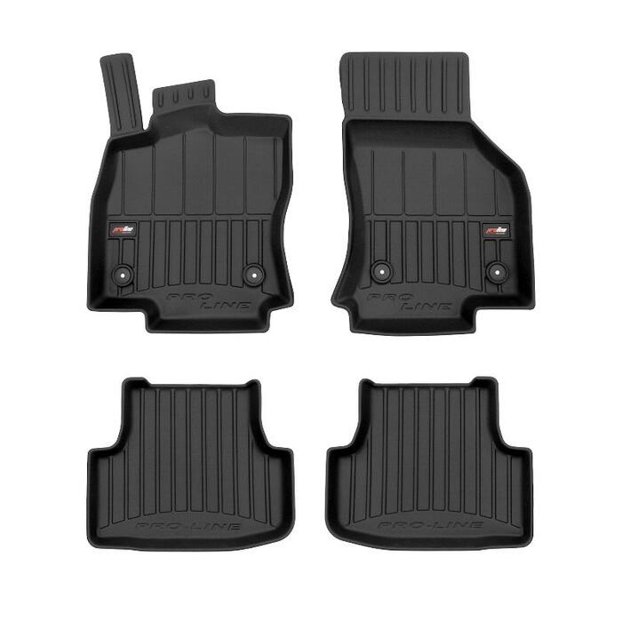 Gumijas paklāju komplekts 3D FROGUM AUDI