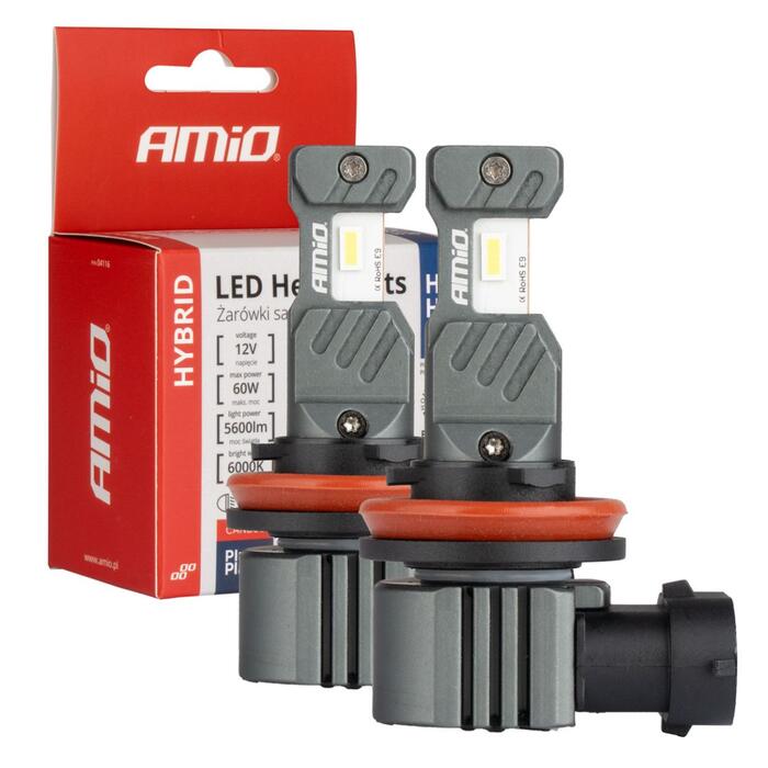 LED Auto spuldzes Hybrid series H8