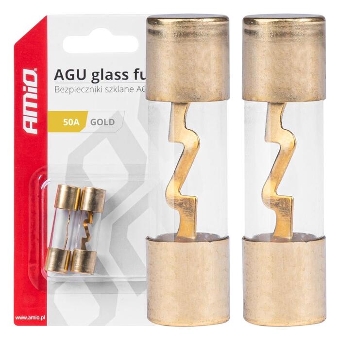 Drošinātāji stikla korpusā Car AGU glass