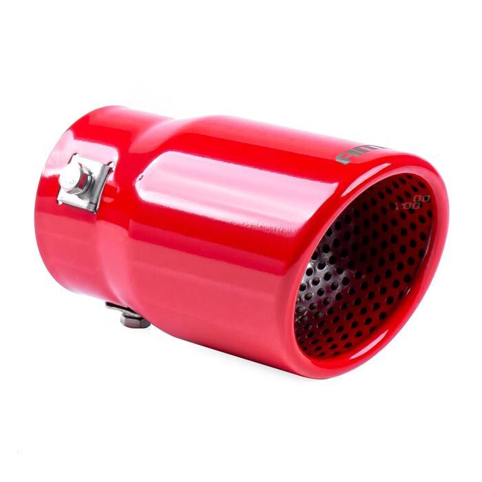 Auto izpūtēja uzlika Amio Muffler Tail 017 RED (03168)