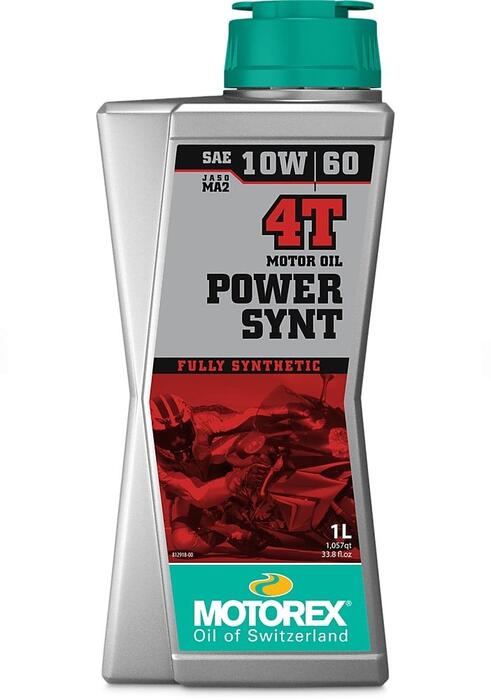 Motoreļļa Motorex Power Synt 4T 10W60