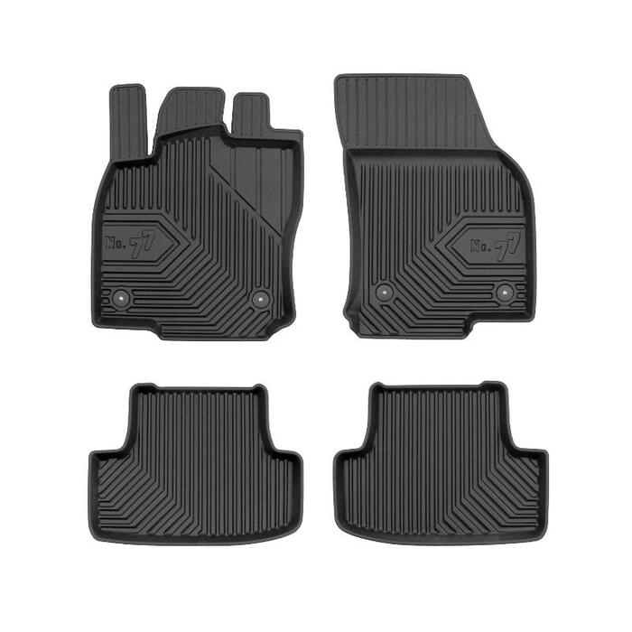 Gumijas paklāju komplekts AUDI Q2 2016-2020 (09-77407602)