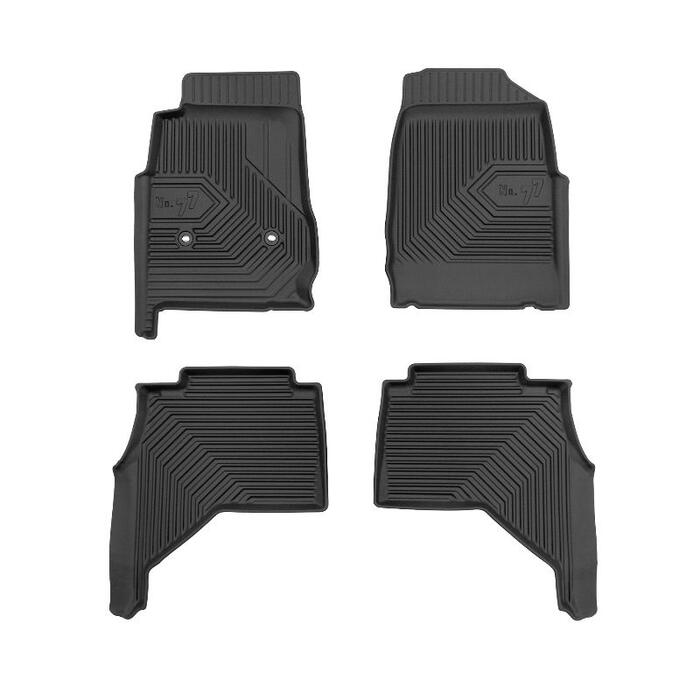 Gumijas paklāju komplekts ISUZU D-MAX II 2011-2019 (09-77426153)