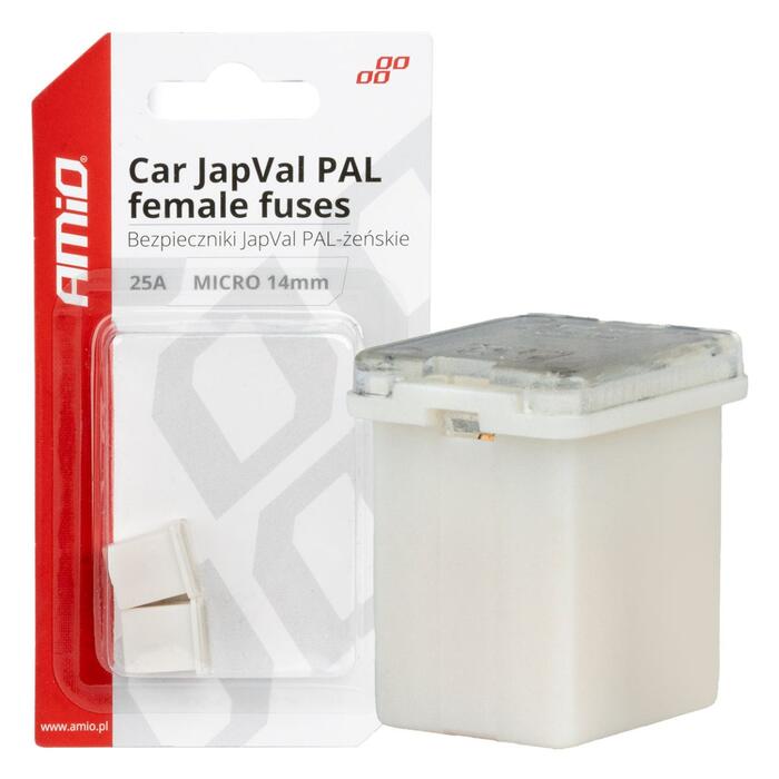 Auto JapVal PAL ligzdas drošinātāji  25A AMIO-03452 (03452)