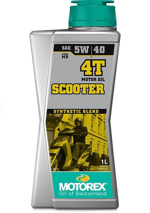 Motoreļļa Motorex Scooter 4T 5W40 -