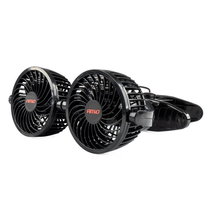 Auto salona ventilators 2x4" 12V (03012)