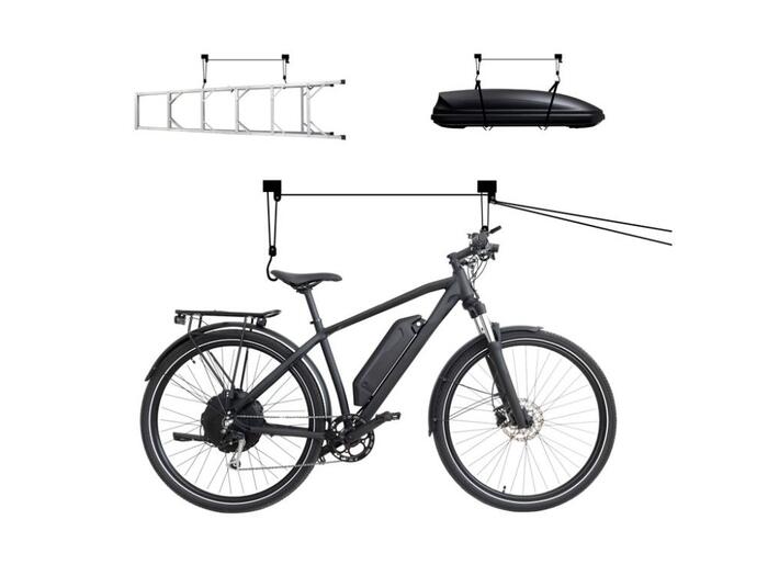 Velo turētājs pie griestiem max 57kg