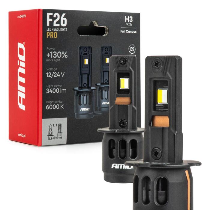 LED Headlights Series F26 PRO LumiTec