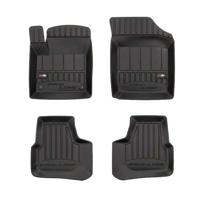 Gumijas paklāju komplekts 3D FROGUM SEAT MII 2011-2019; SKODA CITIGO no 2011; VW UP! no 2011 (09-3D407176)