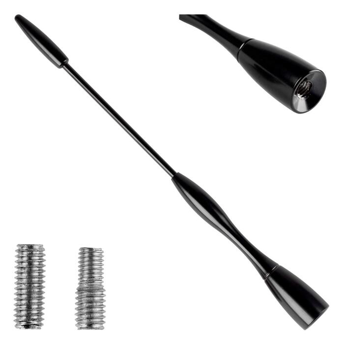 Auto antena mast 16 cm 5/6mm adaptor ANTM04 (01052)