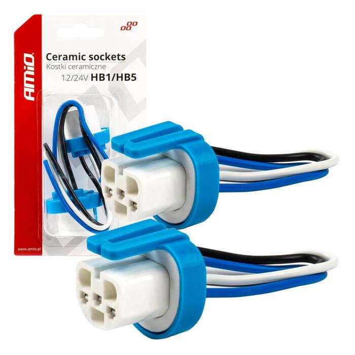 AMiO Spuldzes ligzda 2 pcs HB1/HB5
