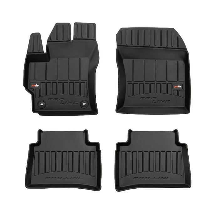 Gumijas paklāju komplekts 3D FROGUM SUZUKI SWACE no 2020-...; TOYOTA COROLLA XII no 2018-... (09-3D408333)