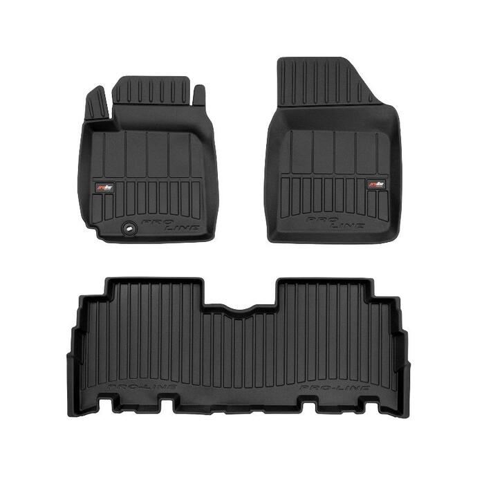 Gumijas paklāju komplekts 3D FROGUM TOYOTA YARIS VERSO 1999-2005 (09-3D426498)
