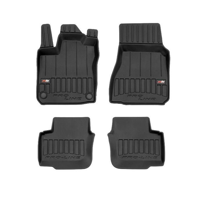 Gumijas paklāju komplekts 3D FROGUM SMART FORFOUR II no 2014-; RENAULT TWINGO III no 2014-... (09-3D426719)
