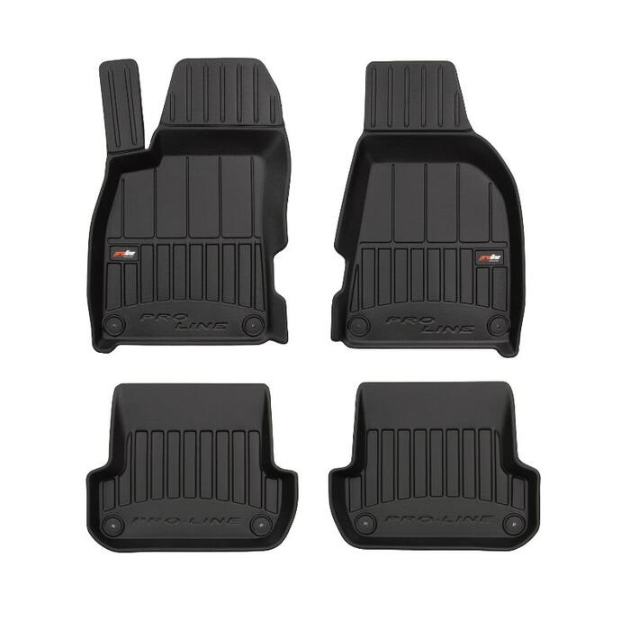 Gumijas paklāju komplekts 3D FROGUM AUDI A4 B6 2000-2006 (09-3D408654)