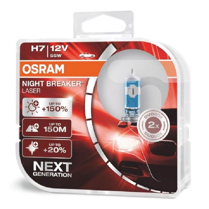 Spuldzes Osram H7 12V 55W PX26d