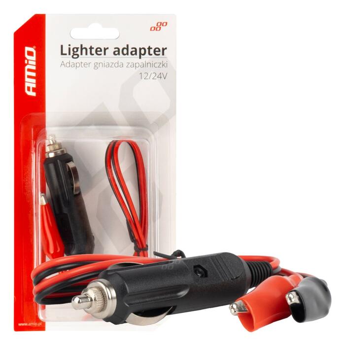 Ligzdas adapteris ar krokodila izeju 12V