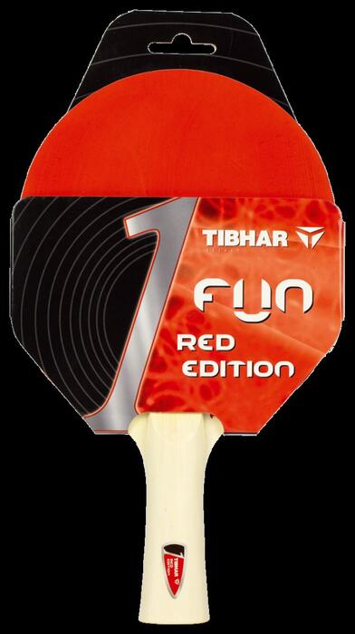 TIBHAR Galda tenisa rakete Fun Red