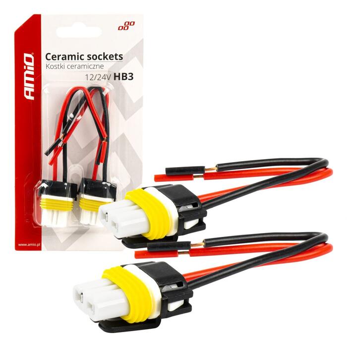 AMiO Spuldzes ligzda 2 pcs HB3