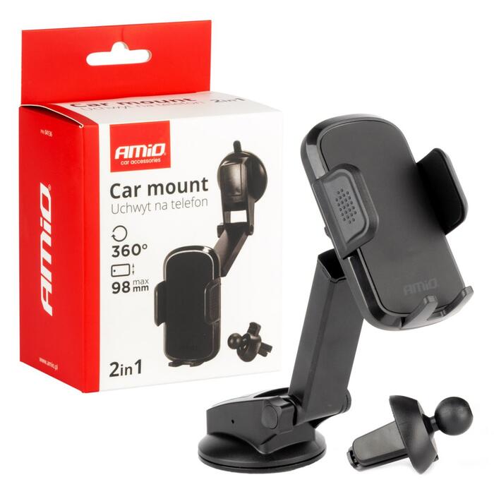 AMiO Windshield air vent phone holder