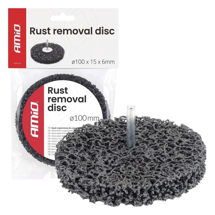 Rūsas noņemšanas disks 100x15x6mm AMIO-04927 (04927m)