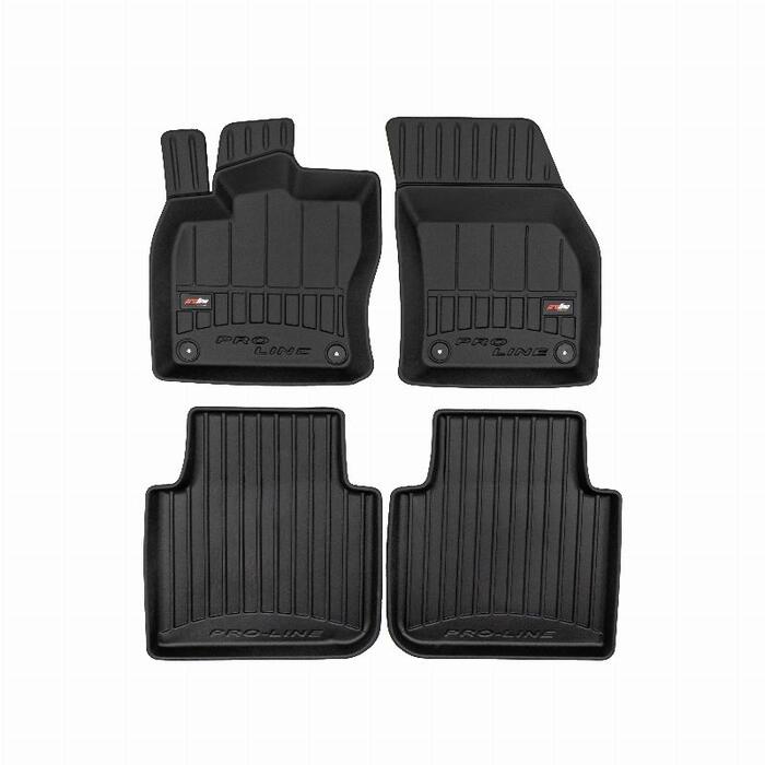 Gumijas paklāju komplekts 3D FROGUM VW TIGUAN ALLSPACE 2017-2024 (09-3D445543)