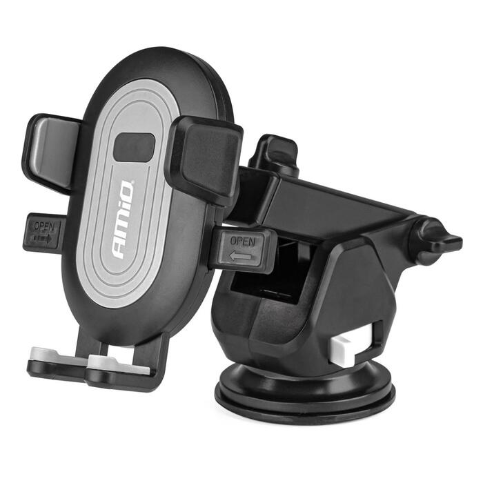 Auto telefona turētājs Phone holder with suction HOLD-18 (02917)