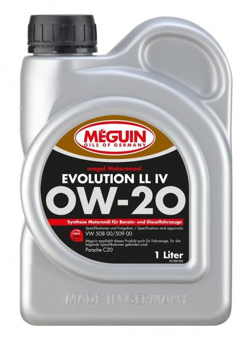Meguin Evolution LL IV 0W-20 motoreļļa