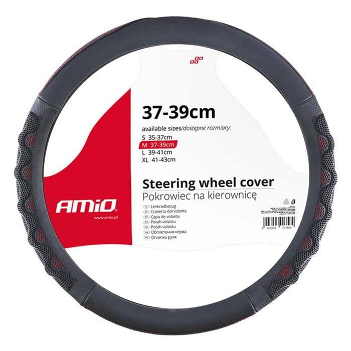 AMiO Stūres apvalks SWC-25-M (37-39cm) (02562)